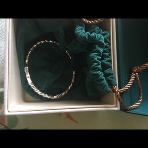 Jai “I Love” sterling silver cuff bracelet nwot